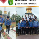 Ziarah Makam Pahlawan Kelurahan Timbau