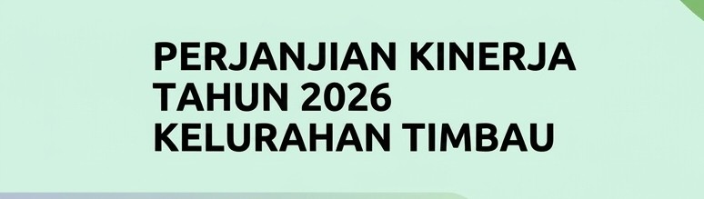 PERJANJIAN KINERJA