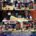 BANTUAN KEBAKARAN RT 13 KELURAHAN TIMBAU