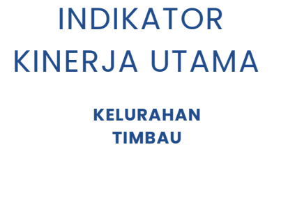 IKU KELURAHAN TIMBAU